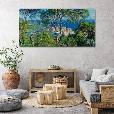 Tablou canvas Peisaj mediteranean cu copaci