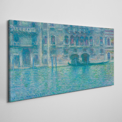 Tablou canvas Palazzo da Mula Veneția Monet