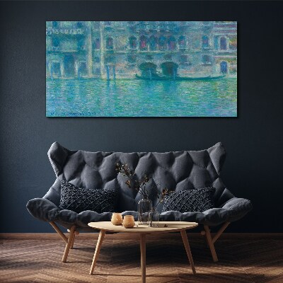 Tablou canvas Palazzo da Mula Veneția Monet