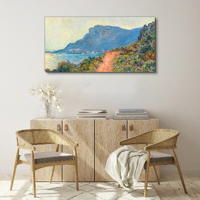 Tablou canvas Corniche din Monaco Monet