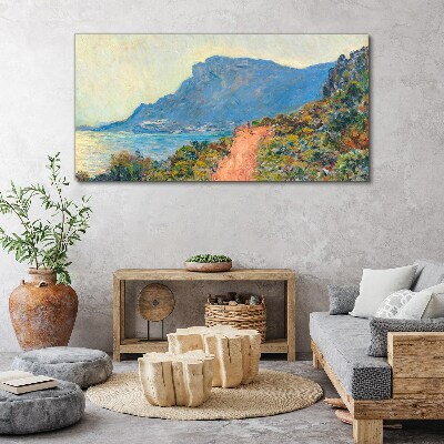Tablou canvas O coastă liniștită în lumina dimineții