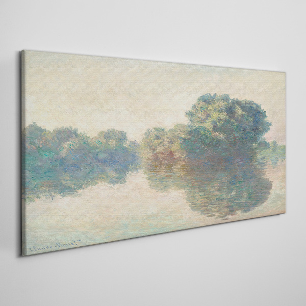 Tablou canvas O suprafață de apă calmă