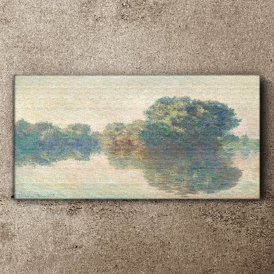 Tablou canvas O suprafață de apă calmă