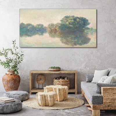 Tablou canvas O suprafață de apă calmă