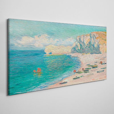 Tablou canvas Plaja în soarele Normandiei