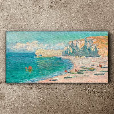 Tablou canvas Plaja în soarele Normandiei