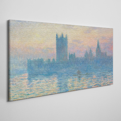 Tablou canvas Apus peste Londra