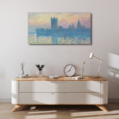 Tablou canvas Apus peste Londra