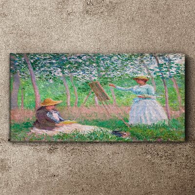 Tablou canvas Pictură de vară în aer liber