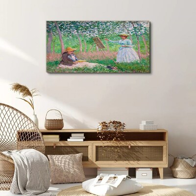 Tablou canvas Pictură de vară în aer liber