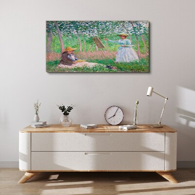 Tablou canvas Pictură de vară în aer liber