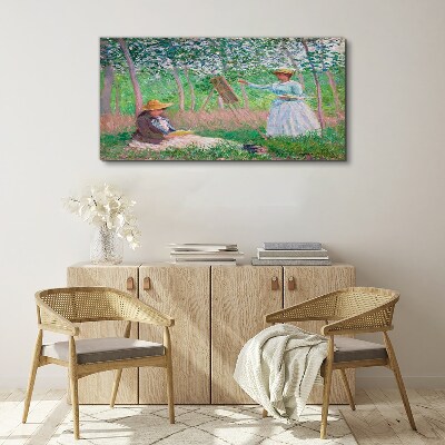 Tablou canvas Pictură de vară în aer liber
