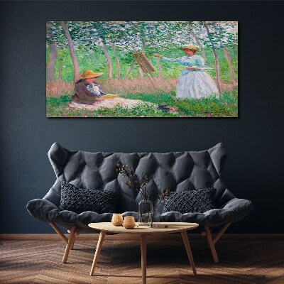Tablou canvas Pictură de vară în aer liber