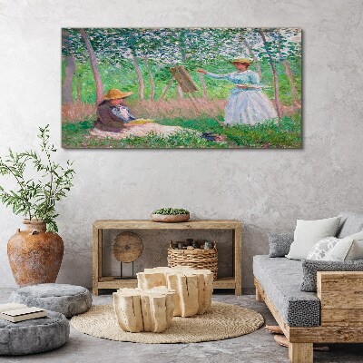 Tablou canvas Pictură de vară în aer liber