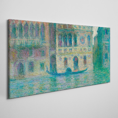 Tablou canvas Veneția Palatul lui Dario Monet