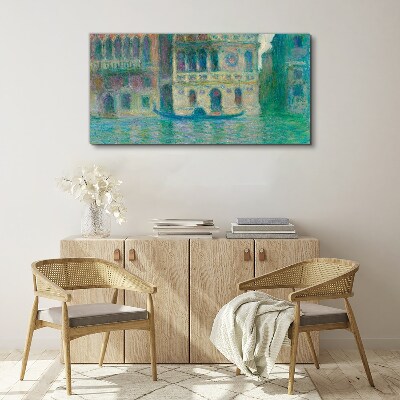 Tablou canvas Veneția în culori pastelate