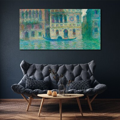 Tablou canvas Veneția în culori pastelate
