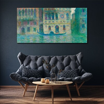 Tablou canvas Veneția Palatul lui Dario Monet