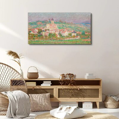 Tablou canvas Vetheuil Sunset Monet