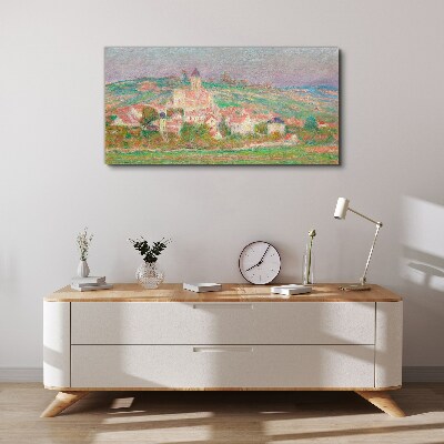 Tablou canvas Un peisaj rural liniștit