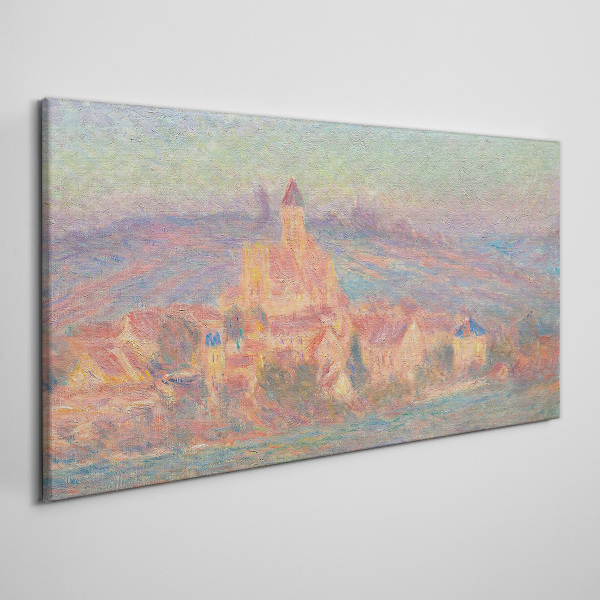Tablou canvas Peisaj cețos cu un castel