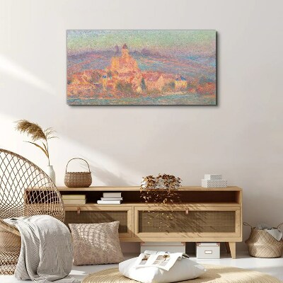 Tablou canvas Peisaj cețos cu un castel