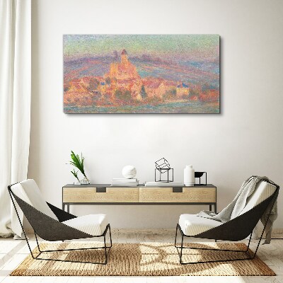 Tablou canvas Peisaj cețos cu un castel