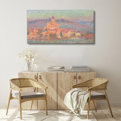Tablou canvas Peisaj cețos cu un castel