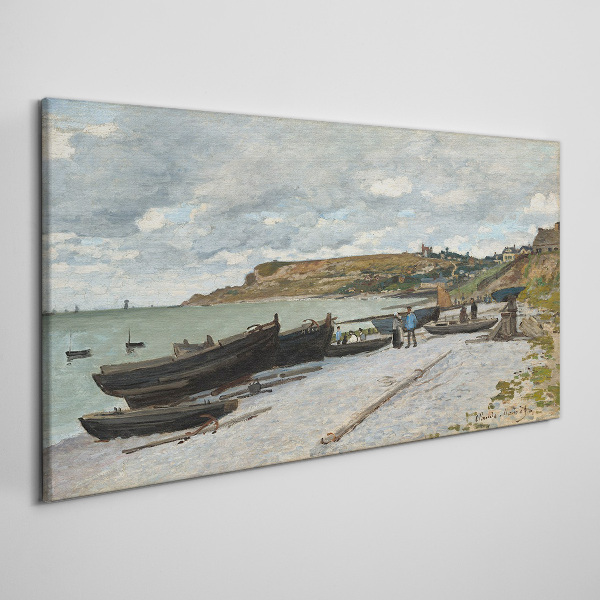 Tablou canvas Un port liniștit într-o zi de vară