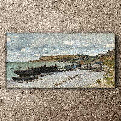 Tablou canvas Un port liniștit într-o zi de vară