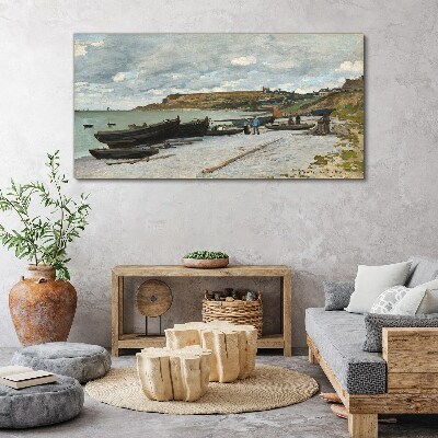Tablou canvas Un port liniștit într-o zi de vară