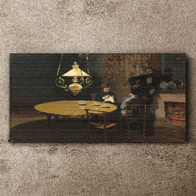 Tablou canvas Seara la masa