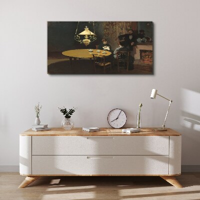 Tablou canvas Seara la masa