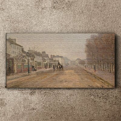 Tablou canvas O stradă din Paris