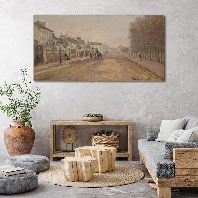 Tablou canvas O stradă din Paris