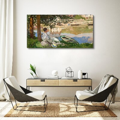 Tablou canvas Un mal râu liniştit