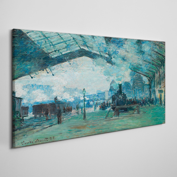 Tablou pe panza Gara Paris