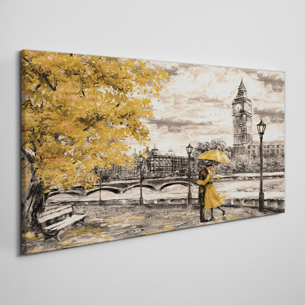 Tablou canvas Toamna de aur la Londra