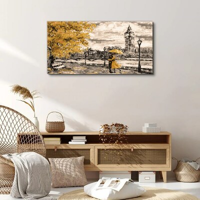 Tablou canvas Toamna de aur la Londra