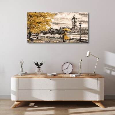 Tablou canvas Toamna de aur la Londra
