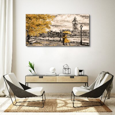 Tablou canvas Toamna de aur la Londra