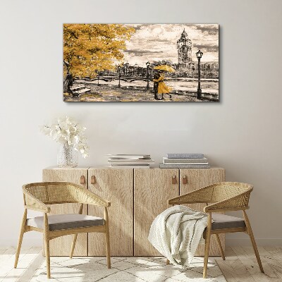 Tablou canvas Toamna de aur la Londra