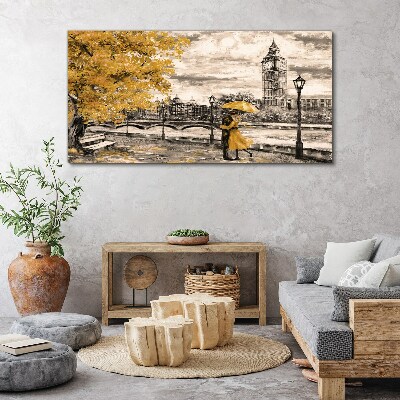 Tablou canvas Toamna de aur la Londra