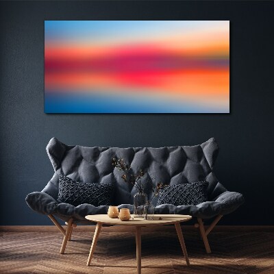 Tablou canvas Apus de soare în nuanțe pastelate