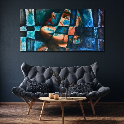 Tablou canvas Fragmente de emoții în culoare