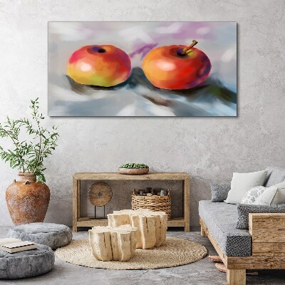 Tablou canvas Mere suculente pe un fundal pastel
