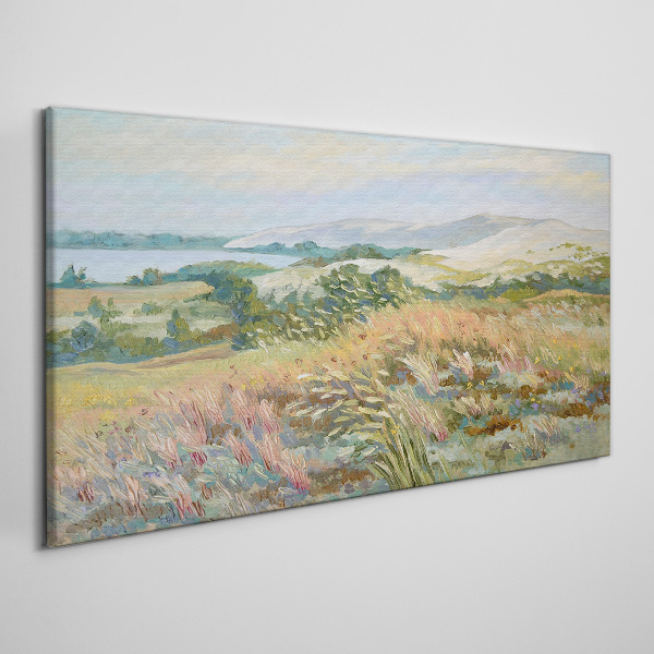 Tablou canvas Peisaj de câmp de vară