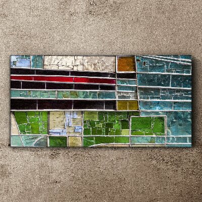 Tablou canvas Peisaj abstract în sticlă