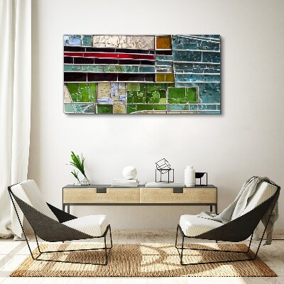 Tablou canvas Peisaj abstract în sticlă