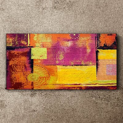 Tablou canvas Compoziții abstracte colorate